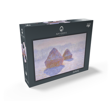 Haystacks Effect of Snow and Sun 1891 by Claude Monet 500 Jigsaw Puzzle box view1
