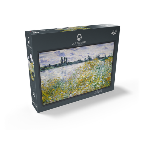 Île aux Fleurs near Vétheuil 1880 by Claude Monet 100 Jigsaw Puzzle box view1