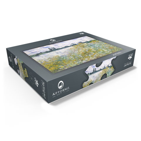 Île aux Fleurs near Vétheuil 1880 by Claude Monet 500 Jigsaw Puzzle box view1