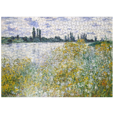 puzzleplate Île aux Fleurs near Vétheuil 1880 by Claude Monet 500 Jigsaw Puzzle