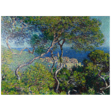 puzzleplate Bordighera (1884) by Claude Monet 1000 Jigsaw Puzzle