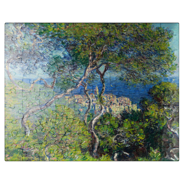 puzzleplate Bordighera 1884 by Claude Monet 100 Jigsaw Puzzle