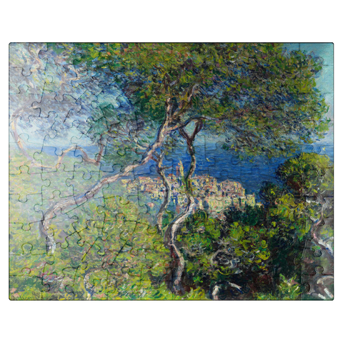 puzzleplate Bordighera 1884 by Claude Monet 100 Jigsaw Puzzle