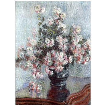 puzzleplate Chrysanthemums (1882) by Claude Monet 1000 Jigsaw Puzzle