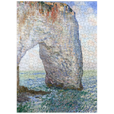 puzzleplate The Manneporte near Étretat 1886 by Claude Monet 500 Jigsaw Puzzle