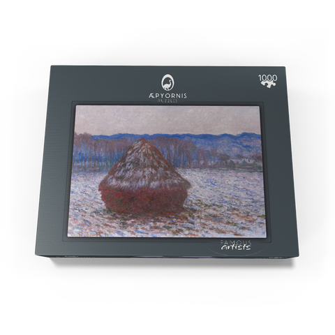 Haystacks (18901891) by Claude Monet 1000 Jigsaw Puzzle box view1