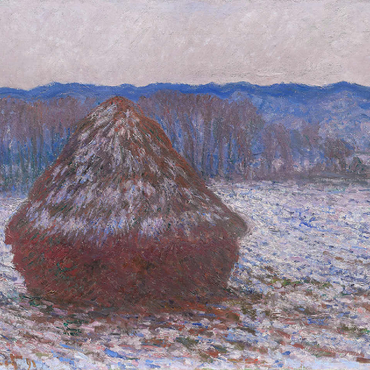 Haystacks 18901891 by Claude Monet 100 Jigsaw Puzzle 3D Modell