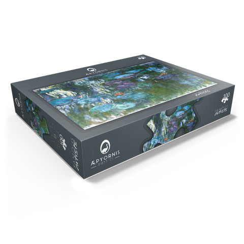 Water Lilies 1916-1919 by Claude Monet 100 Jigsaw Puzzle box view1