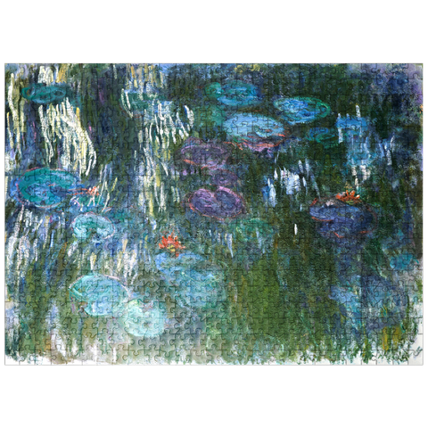 puzzleplate Water Lilies 1916-1919 by Claude Monet 500 Jigsaw Puzzle