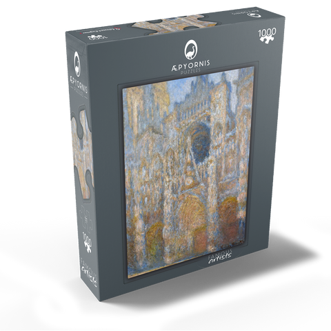 Claude Monet's Rouen Cathedral, the Façade in Sunlight (ca. 1892-1894) 1000 Jigsaw Puzzle box view1