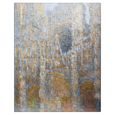 puzzleplate Claude Monets Rouen Cathedral the Façade in Sunlight ca. 1892-1894 100 Jigsaw Puzzle