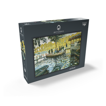 La Grenouillère (1869) by Claude Monet 1000 Jigsaw Puzzle box view1