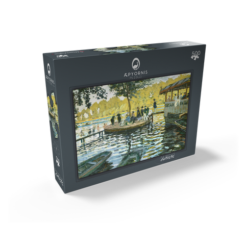 La Grenouillère 1869 by Claude Monet 500 Jigsaw Puzzle box view1