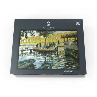 La Grenouillère 1869 by Claude Monet 500 Jigsaw Puzzle box view1