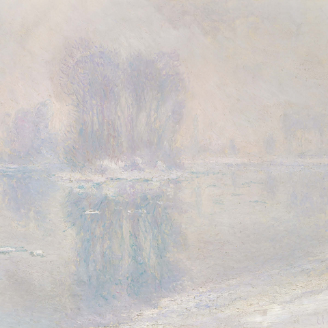 Ice Floes (1893) by Claude Monet 1000 Jigsaw Puzzle 3D Modell