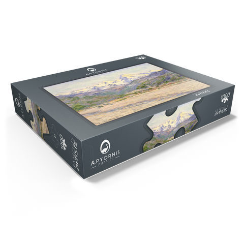The Valley of the Nervia (1884) by Claude Monet 1000 Jigsaw Puzzle box view1