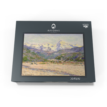 The Valley of the Nervia (1884) by Claude Monet 1000 Jigsaw Puzzle box view1