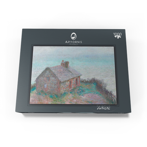 The Customs House at Varengeville (1897) by Claude Monet 1000 Jigsaw Puzzle box view1