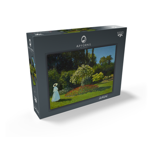 Claude Monet's Lady in the garden (1867) 1000 Jigsaw Puzzle box view1