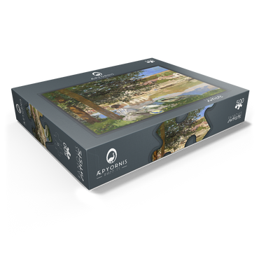 On the Bank of the Seine Bennecourt 1868 by Claude Monet 500 Jigsaw Puzzle box view1