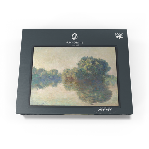 The Seine at Giverny (1897) by Claude Monet 1000 Jigsaw Puzzle box view1