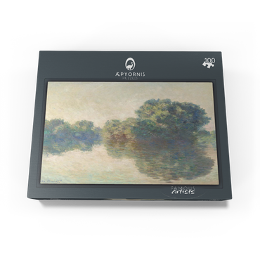 The Seine at Giverny 1897 by Claude Monet 100 Jigsaw Puzzle box view1
