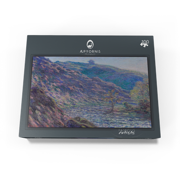 The Petite Creuse River 1889 by Claude Monet 100 Jigsaw Puzzle box view1