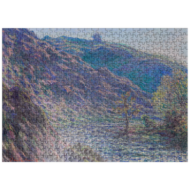 puzzleplate The Petite Creuse River 1889 by Claude Monet 500 Jigsaw Puzzle