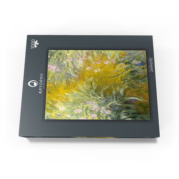 The Path through the Irises (1914-1917) by Claude Monet 1000 Jigsaw Puzzle box view1