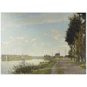 puzzleplate Argenteuil (1872) by Claude Monet 1000 Jigsaw Puzzle