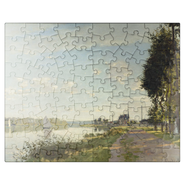 puzzleplate Argenteuil 1872 by Claude Monet 100 Jigsaw Puzzle