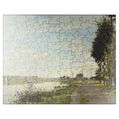 puzzleplate Argenteuil 1872 by Claude Monet 100 Jigsaw Puzzle