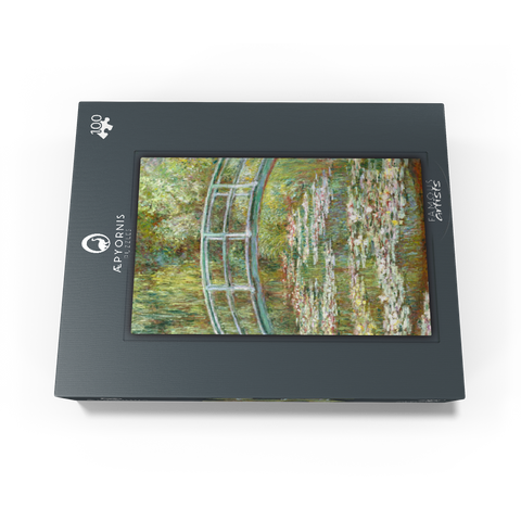 Bridge over a Pond of Water Lilies by Claude Monet 100 Jigsaw Puzzle box view1