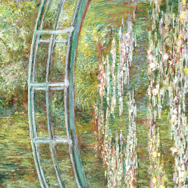 Bridge over a Pond of Water Lilies by Claude Monet 500 Jigsaw Puzzle 3D Modell