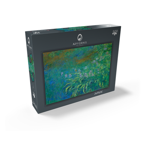 Irises 1914-1917 by Claude Monet 500 Jigsaw Puzzle box view1