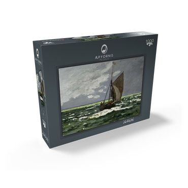 Claude Monet's Seascape, Storm (1866) 1000 Jigsaw Puzzle box view1