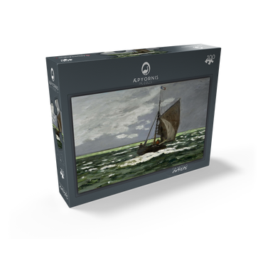 Claude Monets Seascape Storm 1866 100 Jigsaw Puzzle box view1