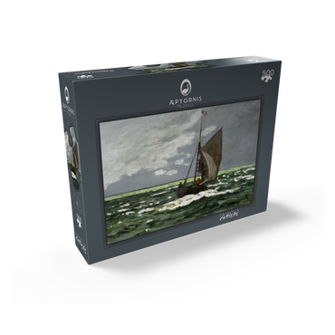 Claude Monets Seascape Storm 1866 500 Jigsaw Puzzle box view1