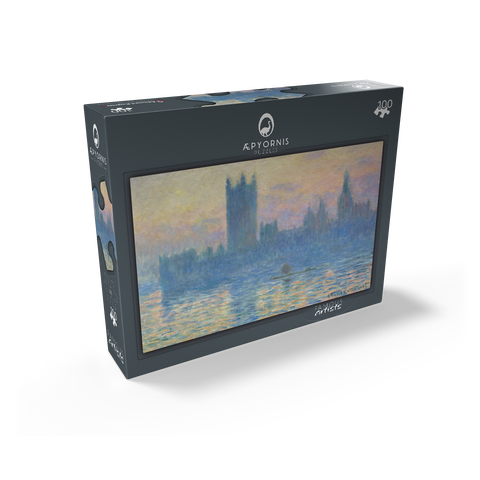 The Houses of Parliament Sunset 1903 by Claude Monet 100 Jigsaw Puzzle box view1