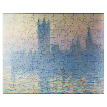 puzzleplate The Houses of Parliament Sunset 1903 by Claude Monet 100 Jigsaw Puzzle