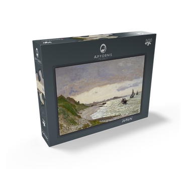 Claude Monets The Seashore at Sainte-Adresse 1864 500 Jigsaw Puzzle box view1