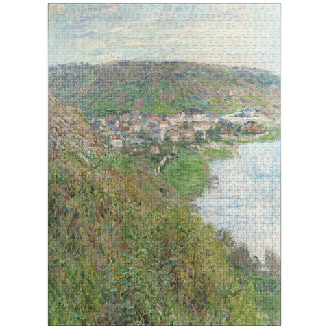 puzzleplate View of Vétheuil (1880) by Claude Monet 1000 Jigsaw Puzzle