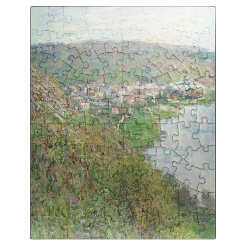 puzzleplate View of Vétheuil 1880 by Claude Monet 100 Jigsaw Puzzle