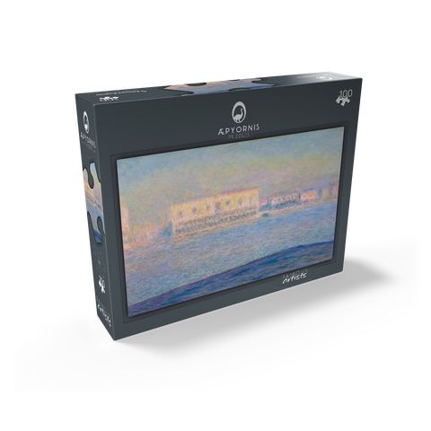 The Doges Palace Seen from San Giorgio Maggiore 1908 by Claude Monet 100 Jigsaw Puzzle box view1