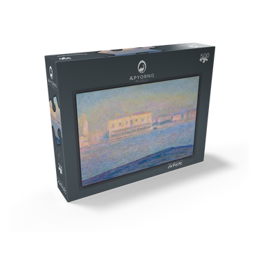 The Doges Palace Seen from San Giorgio Maggiore 1908 by Claude Monet 500 Jigsaw Puzzle box view1