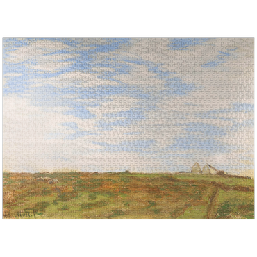 puzzleplate Landscape (1864-1866) by Claude Monet 1000 Jigsaw Puzzle