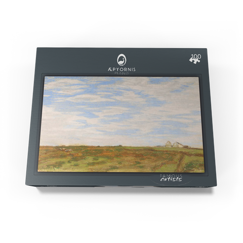 Landscape 1864-1866 by Claude Monet 100 Jigsaw Puzzle box view1