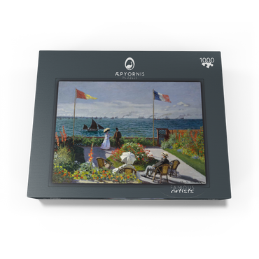 Garden at Sainte-Adresse by Claude Monet 1000 Jigsaw Puzzle box view1