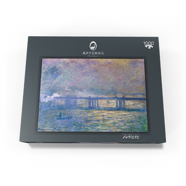 Claude Monet's Charing Cross Bridge (1903) 1000 Jigsaw Puzzle box view1