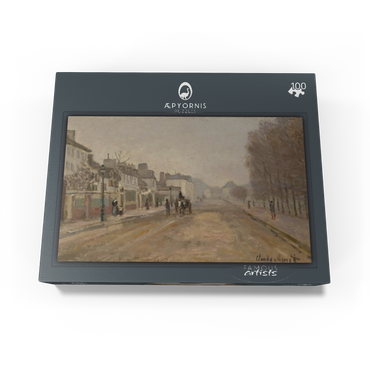 Boulevard Héloise Argenteuil 1872 by Claude Monet 100 Jigsaw Puzzle box view1